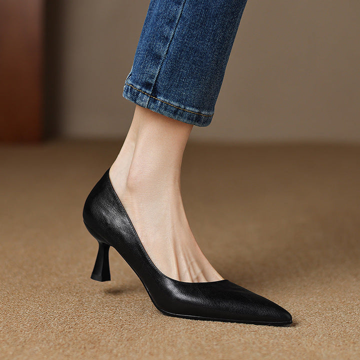 Cymara Leather Pumps